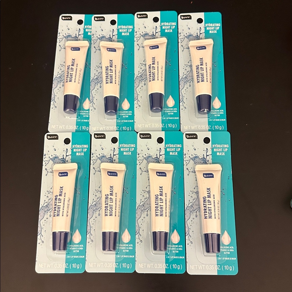 Bpure Hydrating Night Lip Mask bundle kit set of 8